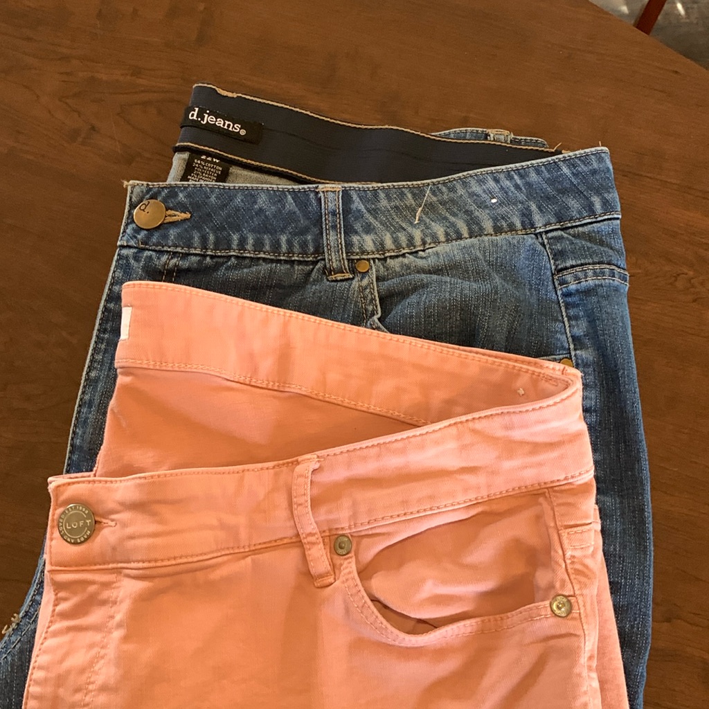 Ladies 22 Pants Lot, Loft Dkny 2 Pair